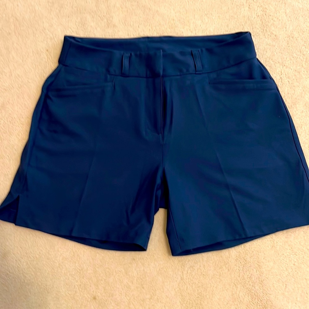 Navy Adidas shorts